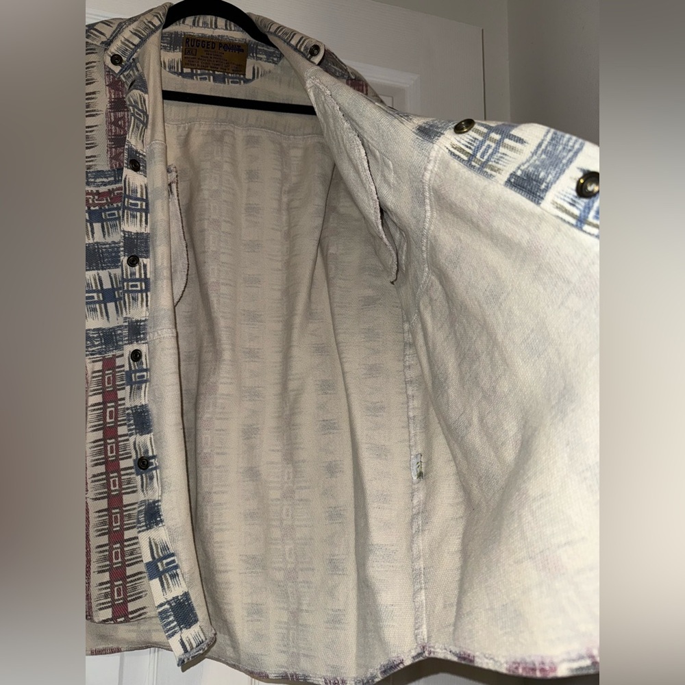 Rugged Point Authentic Vintage Patterned Jacket 1… - image 5